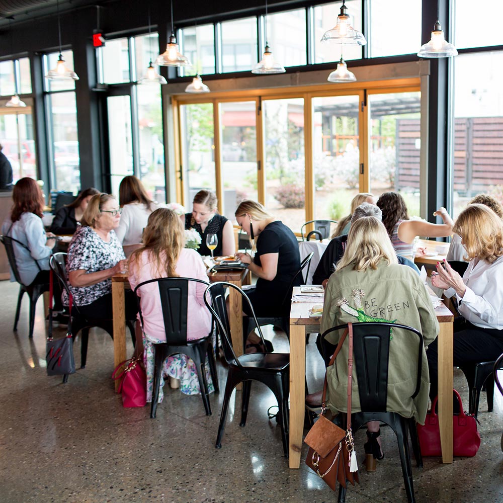 Milwaukee wine bar bridal shower